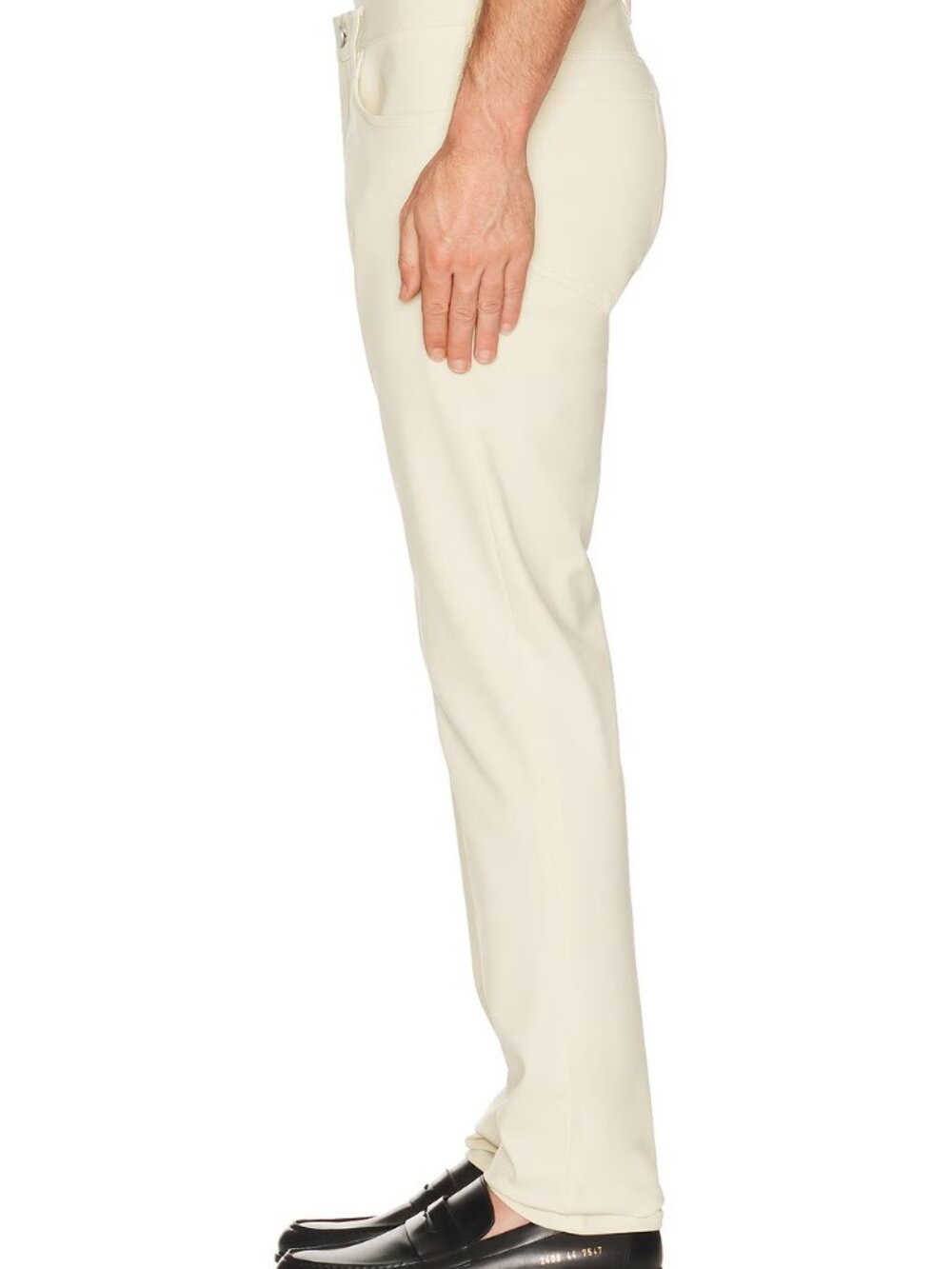 $195 Theory Mens Slim Demin Jeans 28 in 'Sand' light beige NWT - Picture 4 of 16
